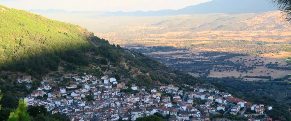 El Valle del Tiétar desde Pedro Bernardo